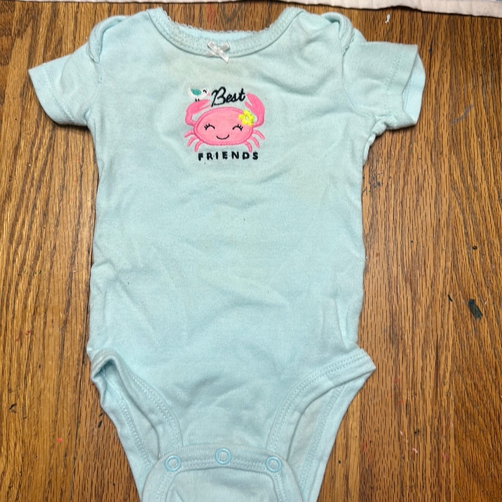 carters “best friends” onesie